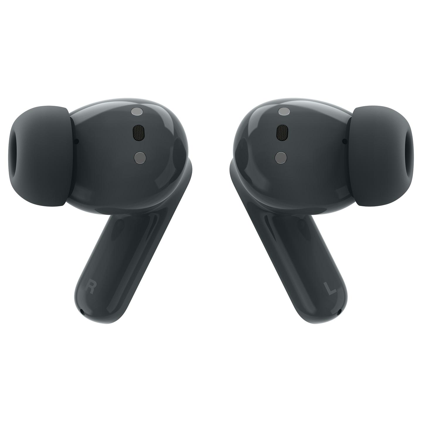 Kufje pa kabllo Motorola Moto Buds Bass / Bluetooth 5.3 / 12.4mm / ANC / Hi-Res Audio - Dark Shadow