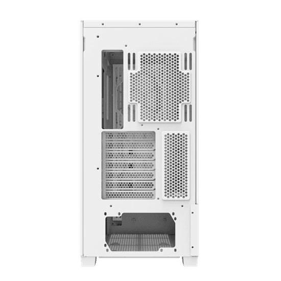 Kasë DarkFlash DF5000 / Mid-Tower / ATX-M-ATX-ITX / Mesh / Xham i Temperuar - Bardhë - 6