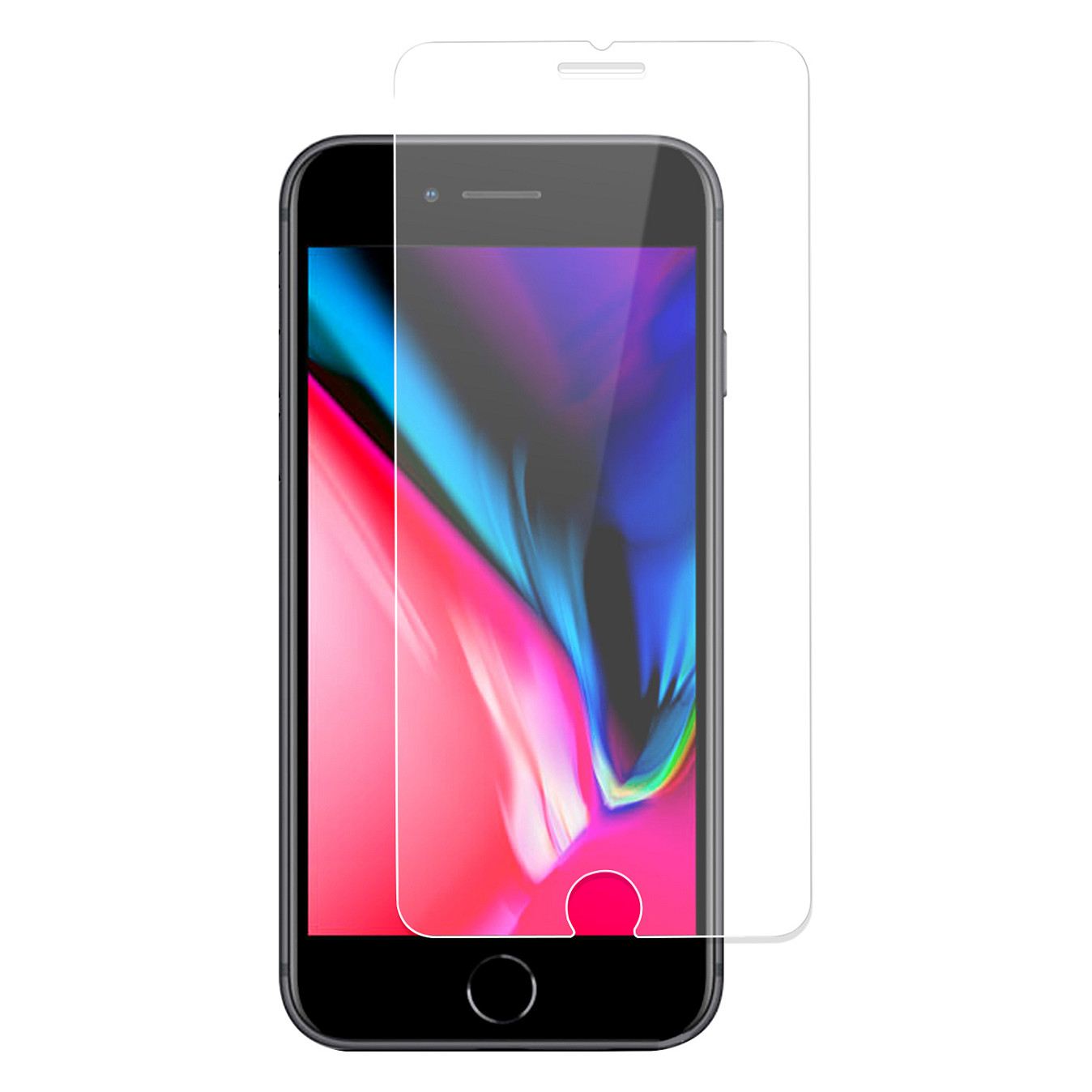 Mbrojtëse për ekran 4smarts Second Glass X-Pro / iPhone SE 2020 / iPhone SE 2022 / iPhone 8 / iPhone 7 / 9H - Transparente
