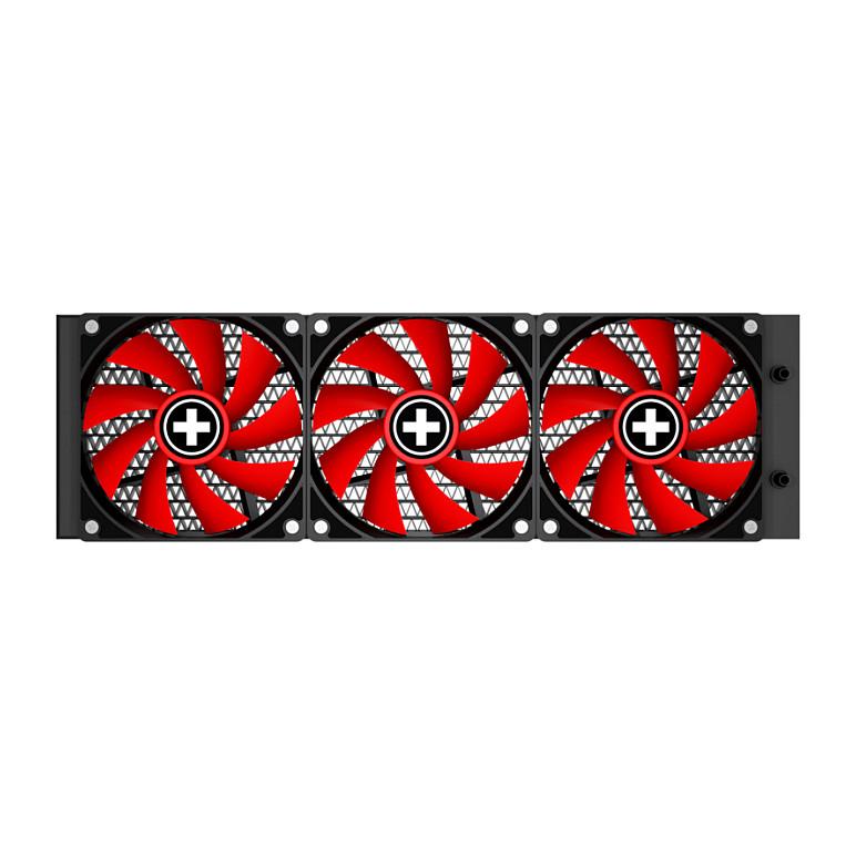 Ftohës për Procesor Xilence Performance A+ XC978 LQ360, 400W TDP, 360mm, 3x120mm - Zezë/Kuqe - 4