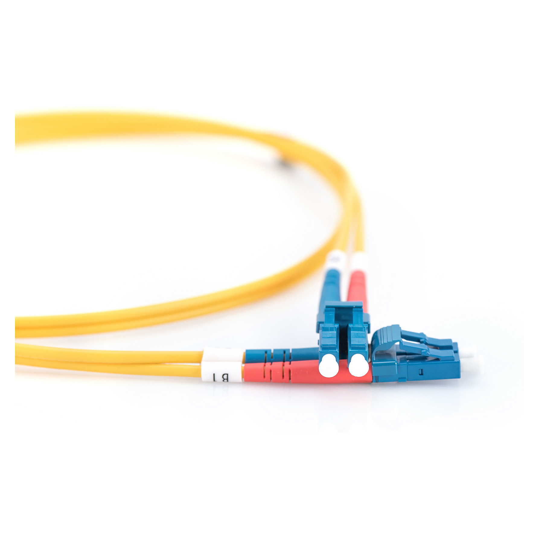 Kabllo për rrjet DIGITUS / Patch Cable / LC–LC / 2m / Singlemode Duplex / OS2 - 2