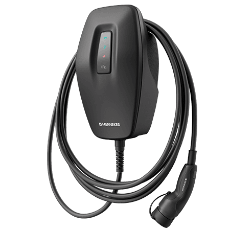 Wallbox për Elektromobilitet MENNEKES AMTRON 4You 410, 11 kW, Kabllo Type 2, 6 m, RFID, Wi-Fi – Zezë