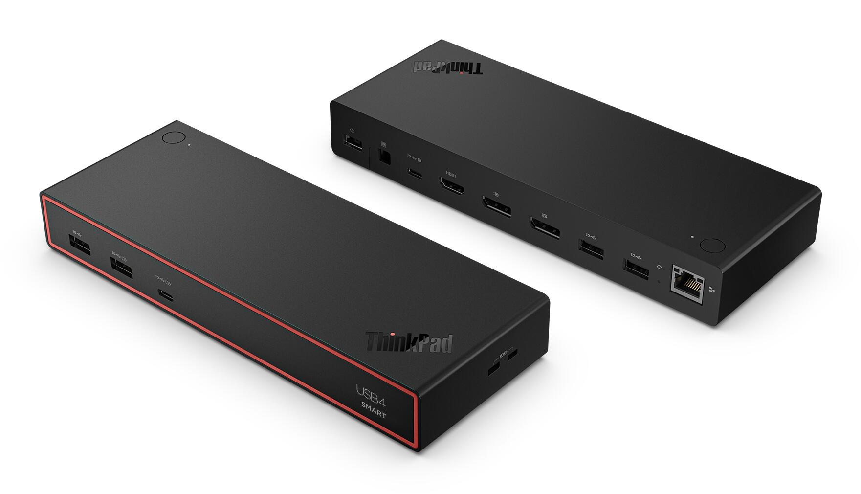 Docking Station Lenovo ThinkPad USB4 Smart Dock 5500 / USB4 / HDMI / DisplayPort - Zezë - 3