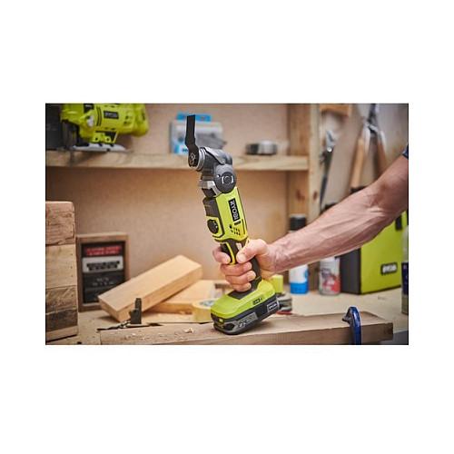 Vegël Multifunksionale Osciluese Ryobi R18MT-0, 18V, 3.2° - Gjelbër/Zezë - 9
