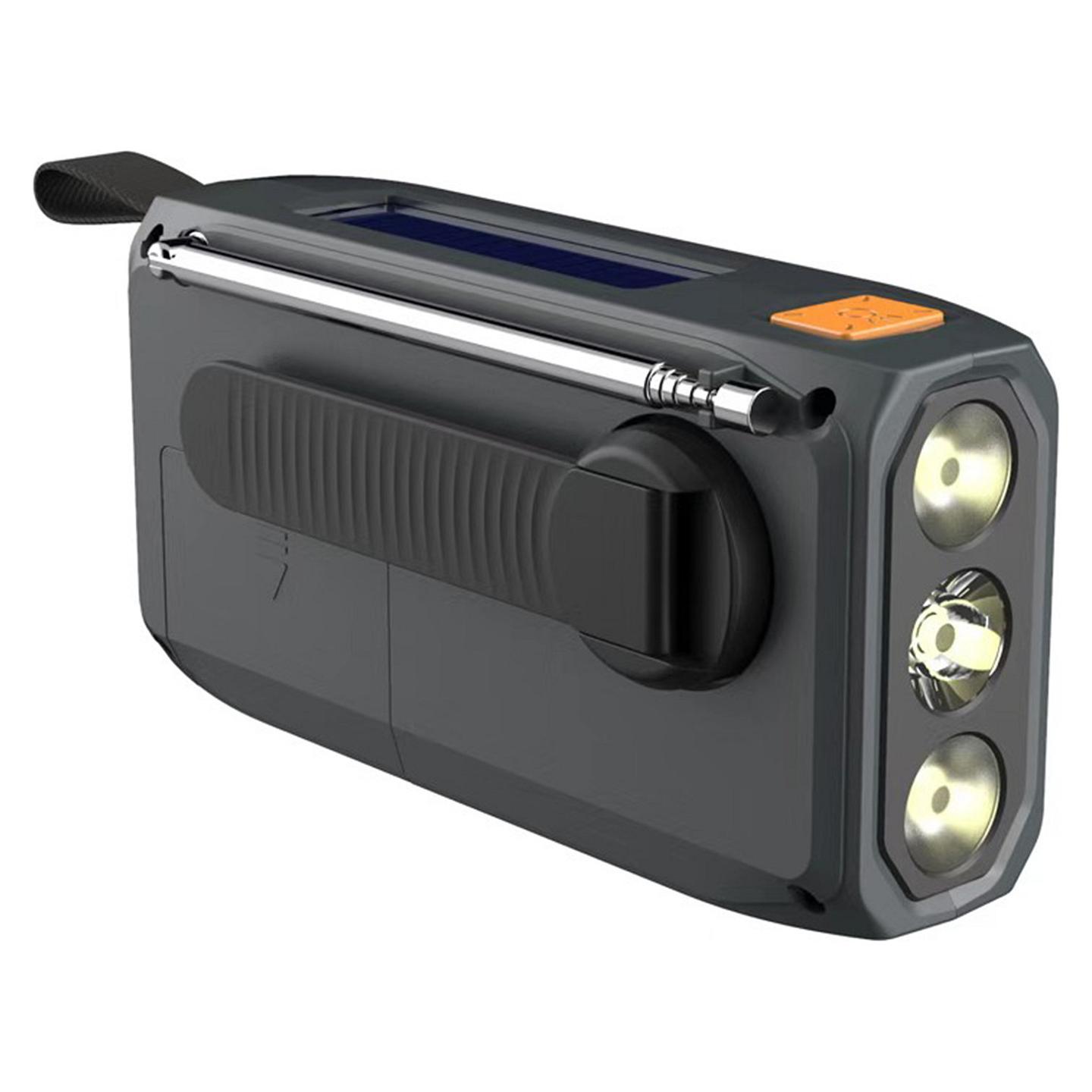 Radio Emergjence Extralink BT-4000, 4,500mAh, Bluetooth, Solar, Dynamo, PowerBank, Llambë, SOS - 3