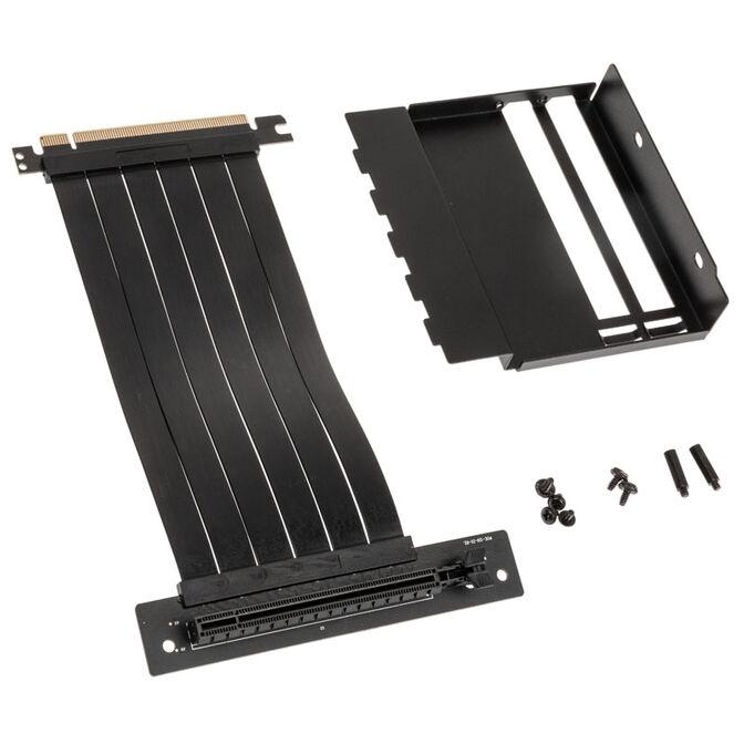 Mbajtës Vertikal për Kartelë Grafike Kolink KL-VERTKIT, PCIe 3.0 Riser, 230mm, deri në 3-Slot - Zezë