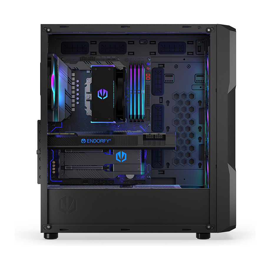 Kasë PC ENDORFY Regnum 400 ARGB / Tower / ARGB / 4x 120mm Fan - Zezë - 12