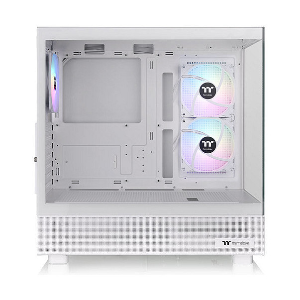 Kasë PC Thermaltake View 270 Plus TG ARGB Snow / Midi Tower / ARGB / 3x 120mm Fan - Bardhë - 4