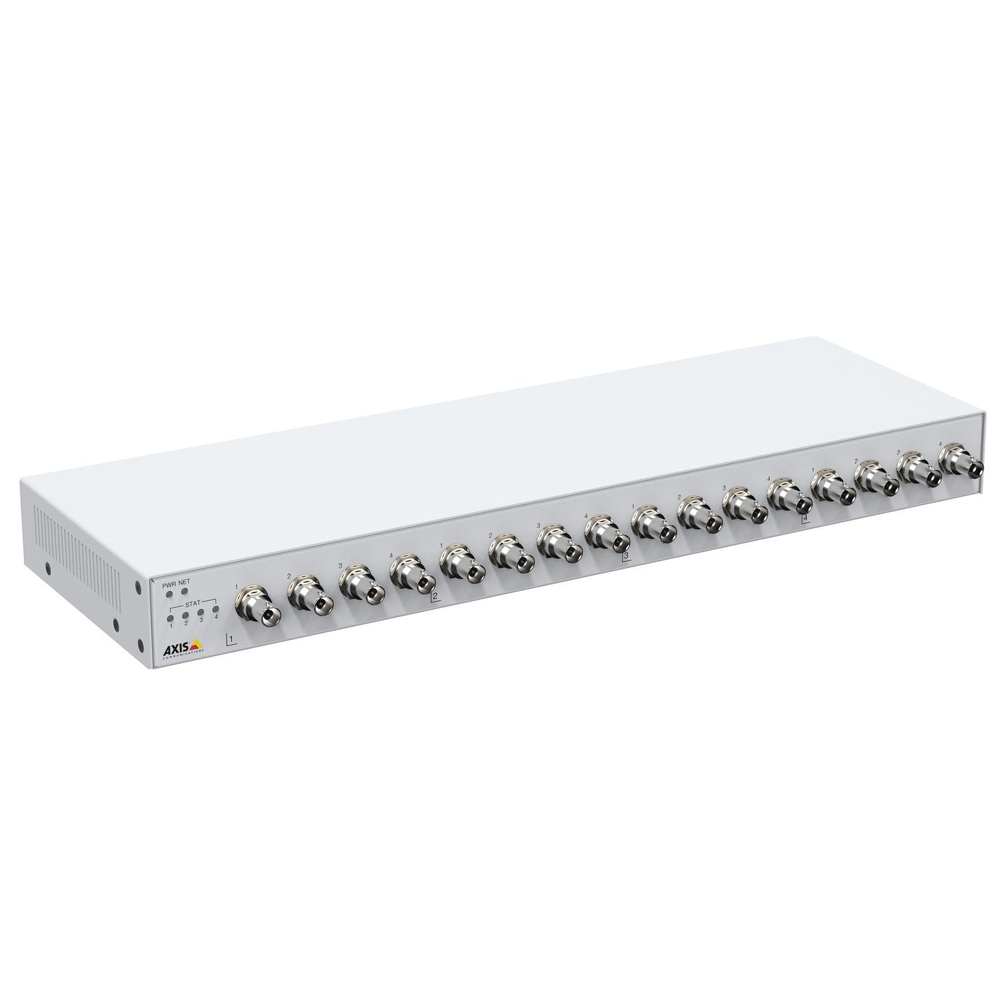 Encoder Video Axis M7116, 16 Kanale, H.264/H.265, 30 fps, RS-485, MicroSD - Hiri - 2