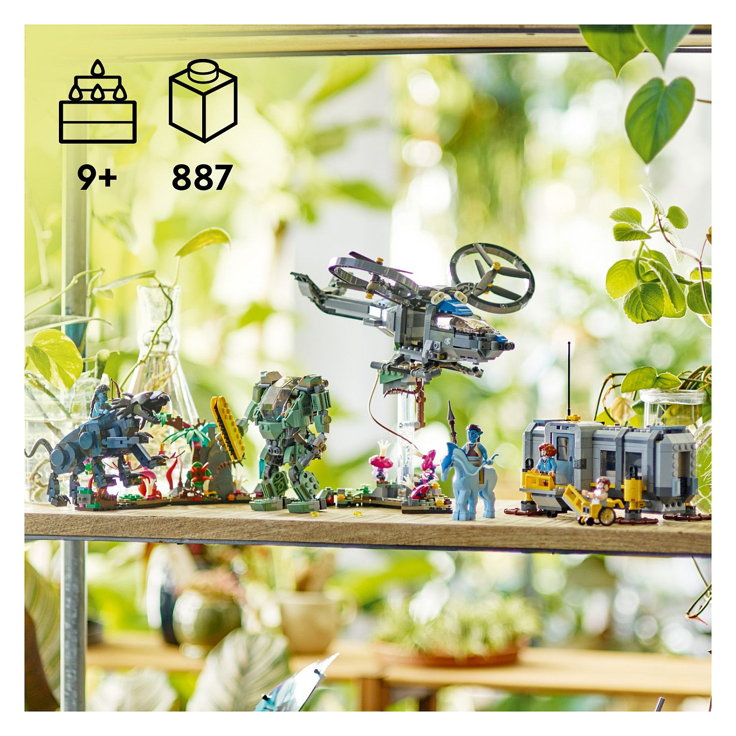 Lodër LEGO Avatar - Malet Fluturuese - 15
