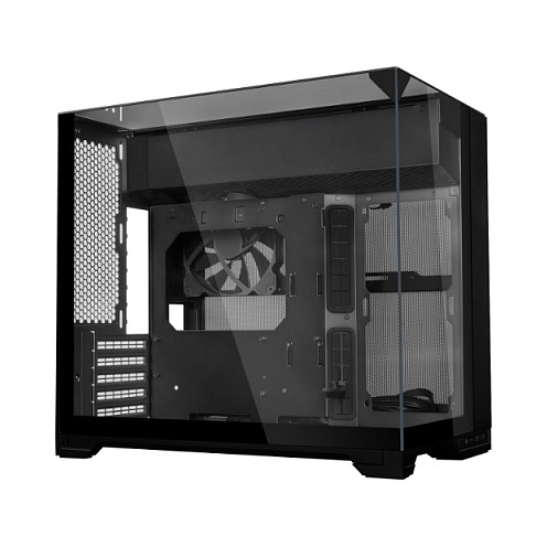 Kasë PC Lian Li O11 VISION-M / Mini Tower / Micro-ATX / Dual Chamber / Tempered Glass - Zeze - 2