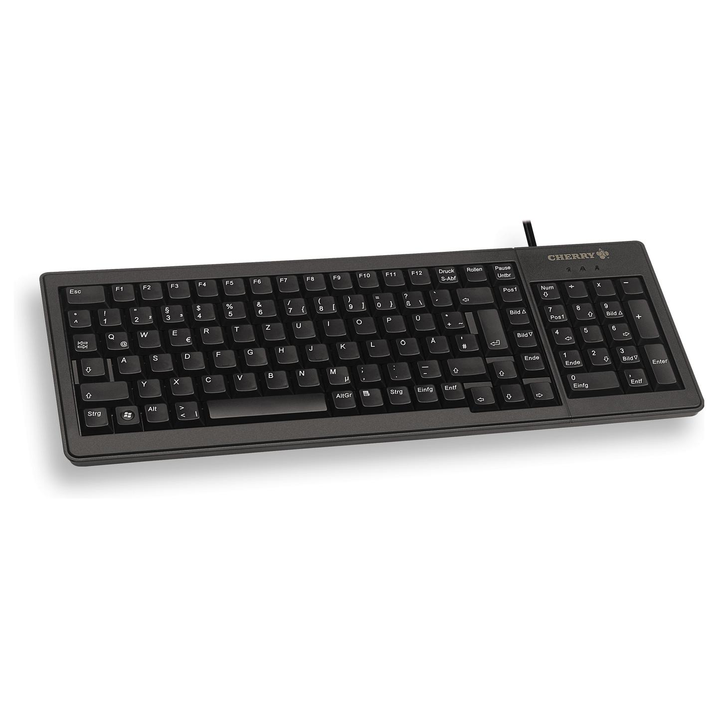 Tastierë me kabllo CHERRY XS Complete G84-5200, USB, QWERTY US English, 103 Taste, Cherry ML Mechanical, Kabllo 2.5m – Zezë - 3