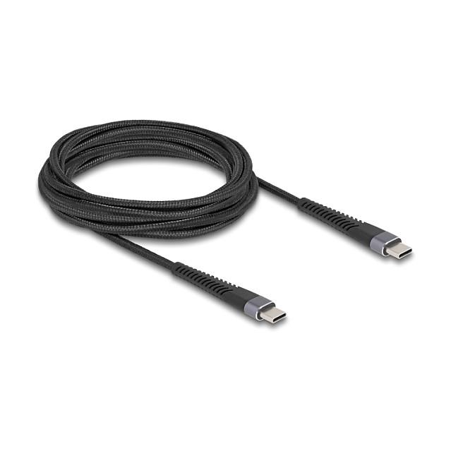Kabllo USB DeLOCK 81233 / USB-C në USB-C / 0.5m / USB 2.0 / 480 Mbps - Blu