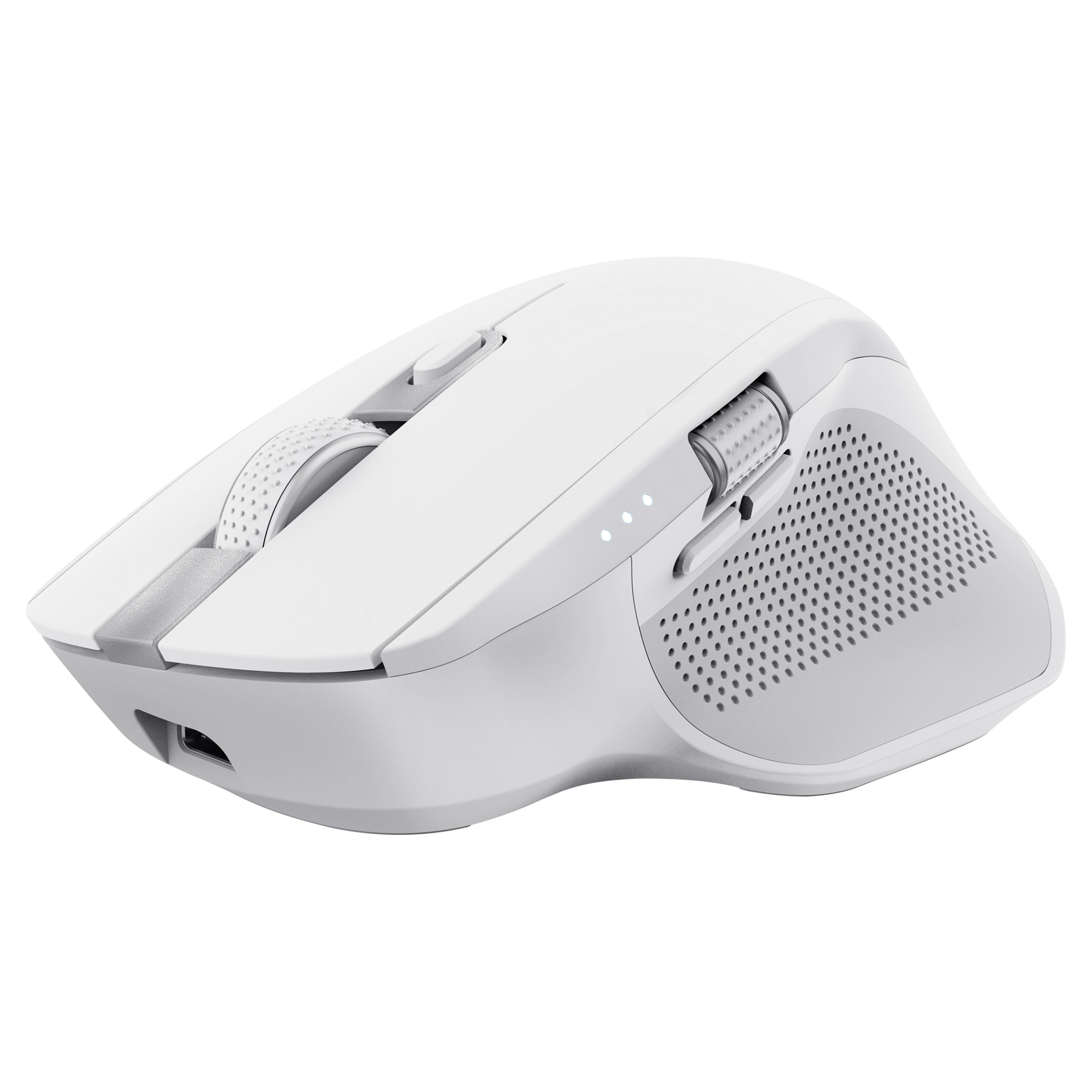 Maus pa kabllo Trust Ozaa+ / 3200 DPI / Wireless + Bluetooth / 6 Butona - Bardhë