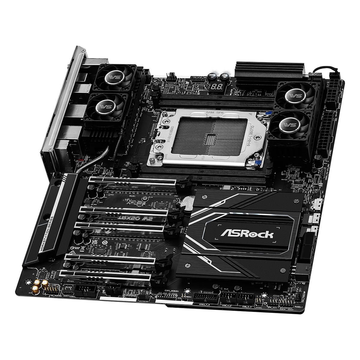 Motherboard ASRock TRX50 WS, AMD sTR5, DDR5 ECC RDIMM, E-ATX, PCIe 5.0, Wi-Fi 6E, 10GbE LAN - 3