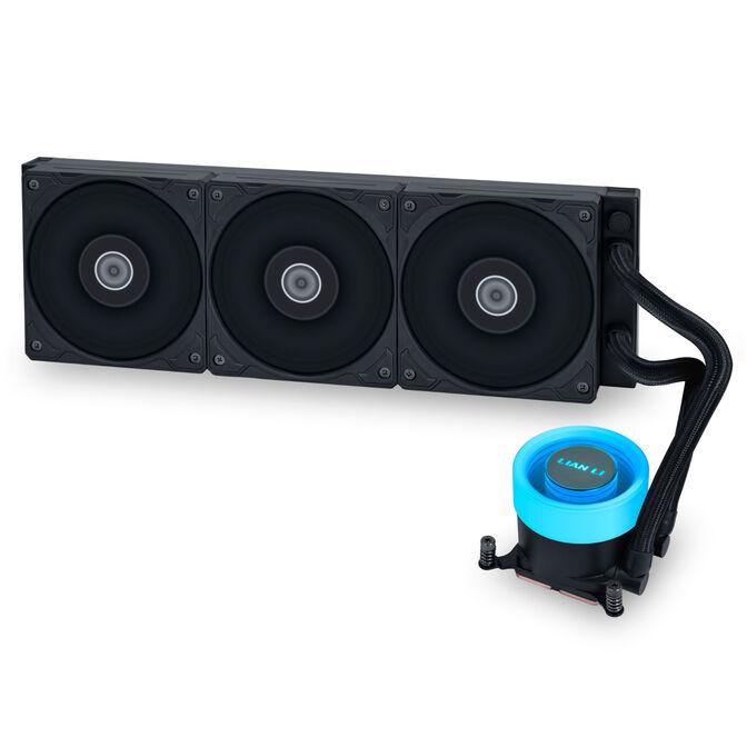 Ftohës për Procesor Lian Li GA II Lite 360 Performance, 360mm, 3x120mm, 200-2500 RPM - Zezë