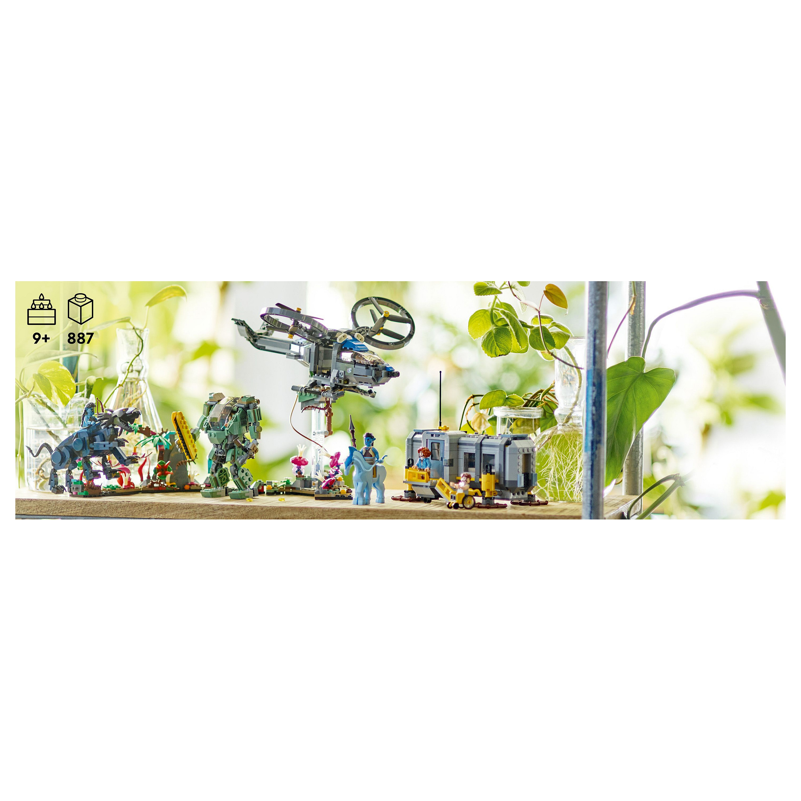 Lodër LEGO Avatar - Malet Fluturuese - 14