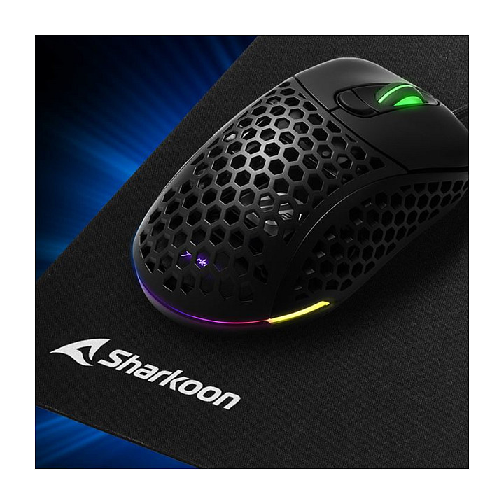 Mauspad Sharkoon 1337 V2 Gaming M / 280 x 195 x 1.4 mm – Zezë - 5