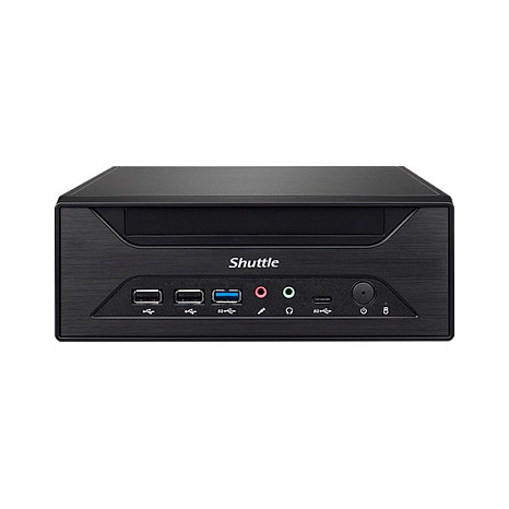 Mini Kompjuter Barebone XPC slim XH610 LGA1200 2xSODIMM DDR4 2xM.2 3xSATA 1xHDMI 1xDP 1xVGA Black - 1