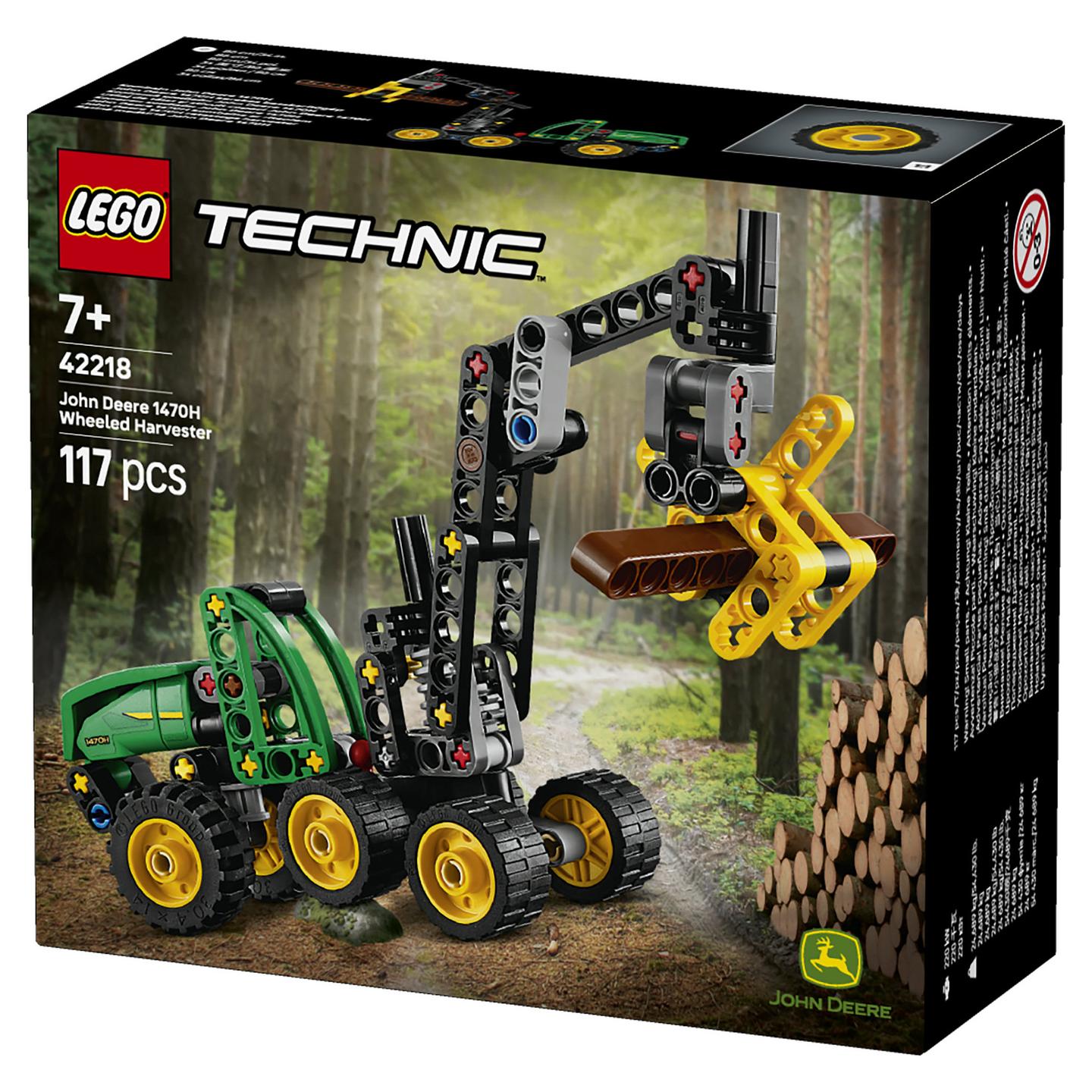 LEGO Technic John Deere 1470H Wheeled Harvester 42218 - 13