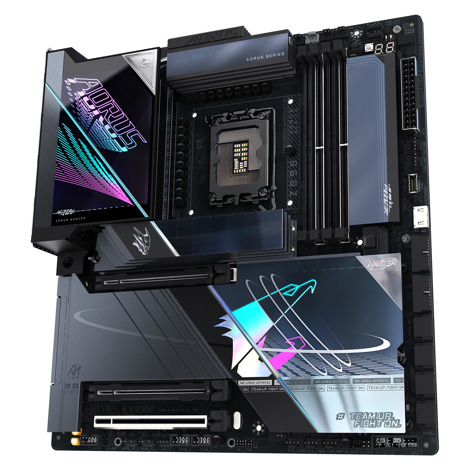 Pllakë Amë MB Intel Gigabyte Z890 A MASTER AI TOP / LGA 1851 / 256GB / DDR5 - 4