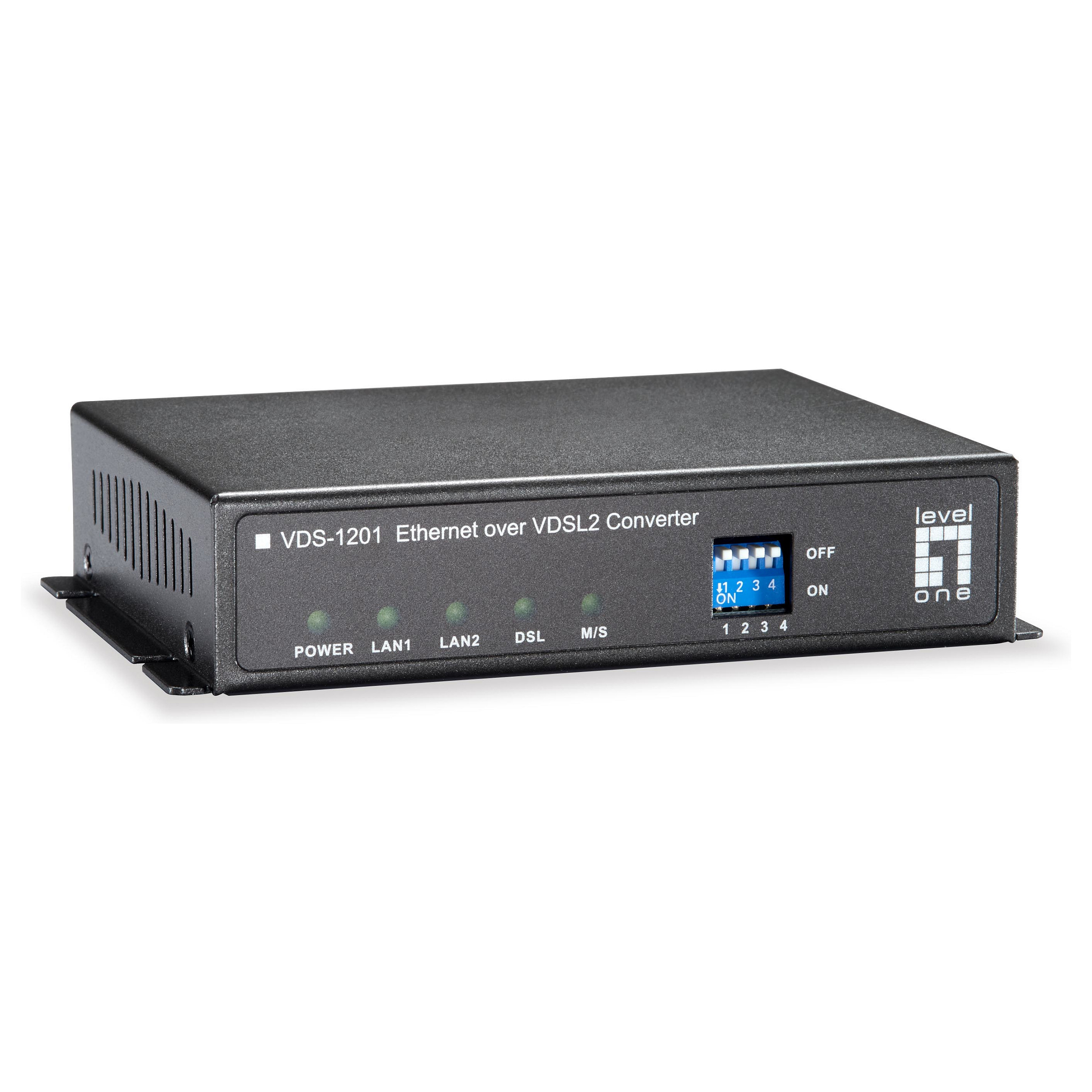 Konverter VDS-1201 100/100Mbps>VDSL2 2km - 1