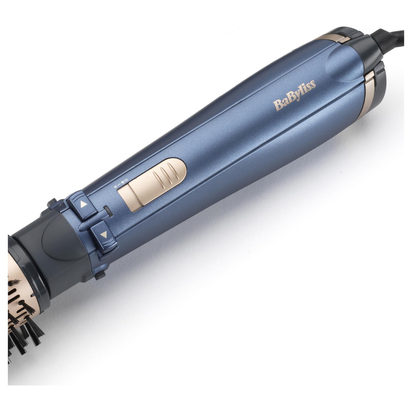 Furçë për Stilimin e Flokëve BaByliss AS965E / Style Pro 1000 / 1000W / 4 Aksesorë / Jonizim / 2 Temperatura – Blu - 3