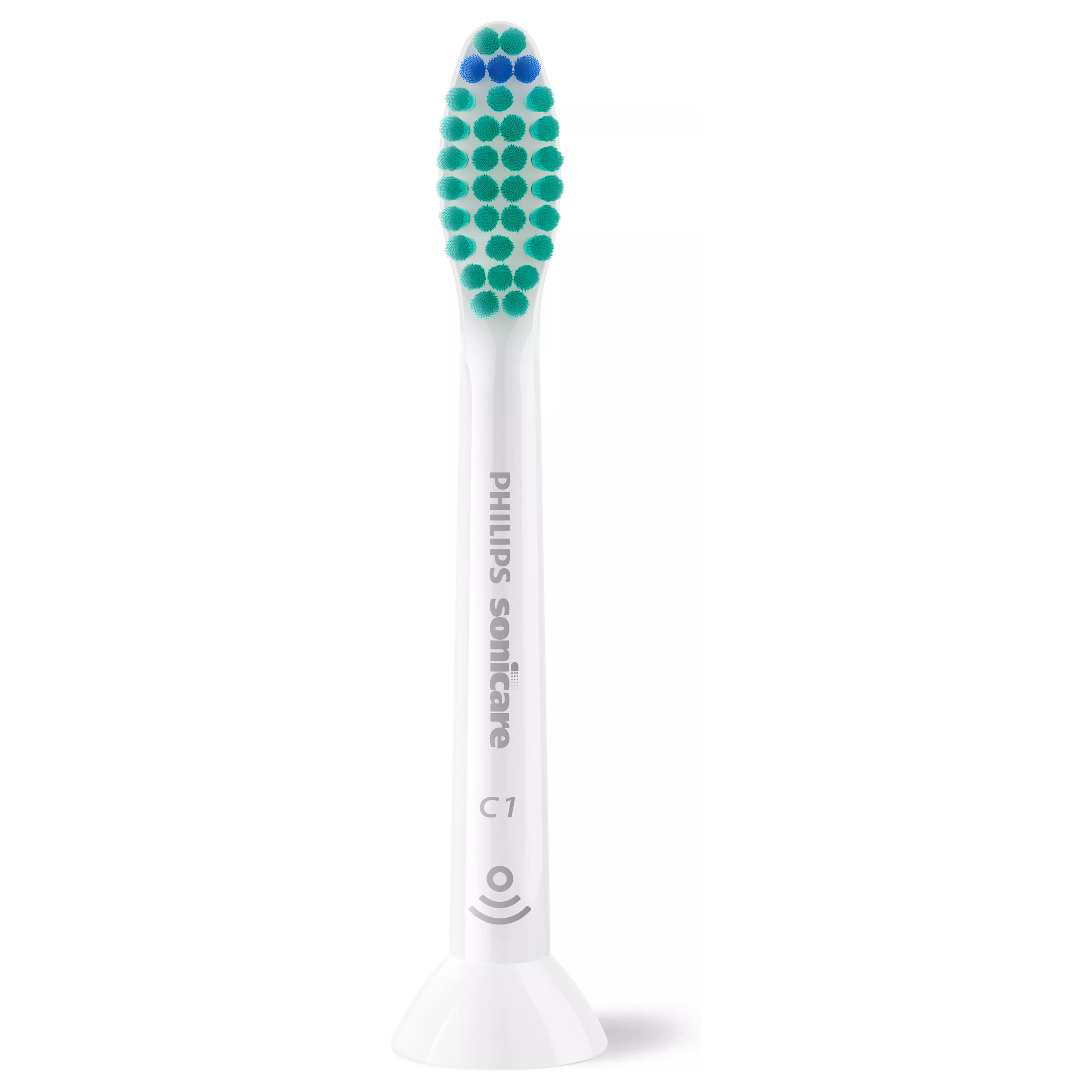 Koka zëvendësuese për furçë elektrike Philips Sonicare C1 ProResults / 6 copë / Medium Soft / Click-on – Bardhë - 2