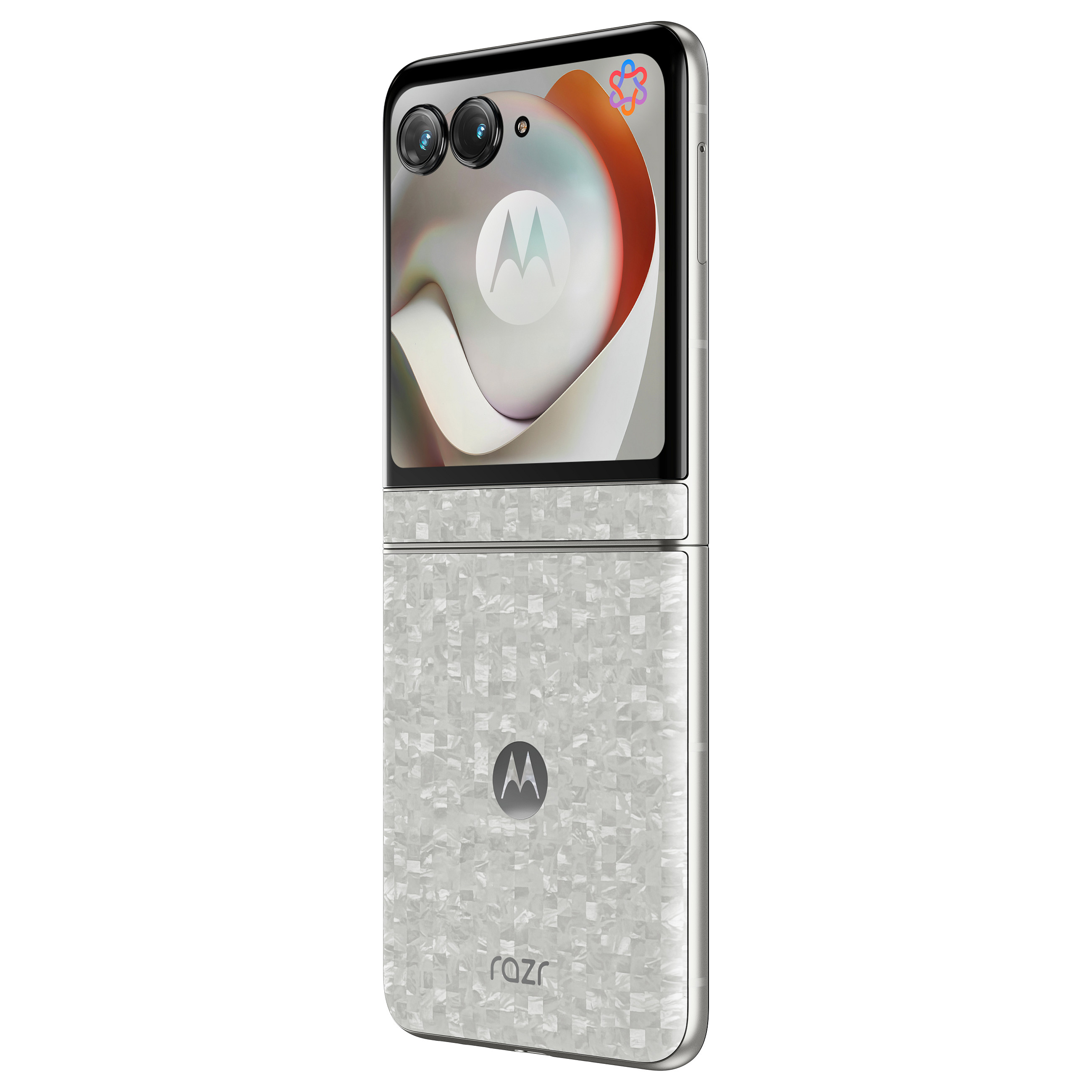 Telefon Motorola Razr 70 5G / 8GB / 256GB / Dual SIM - Bardhë - 8