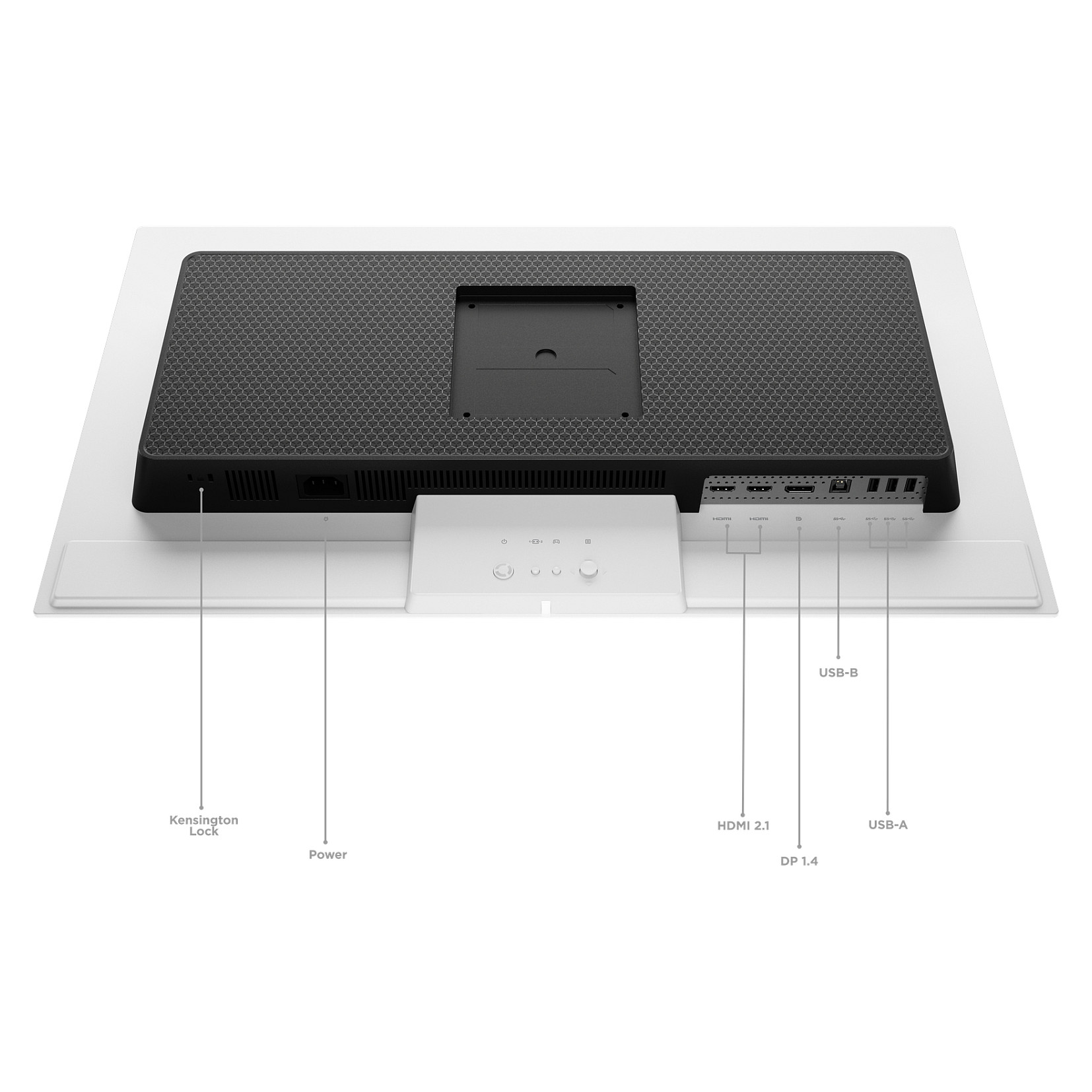 Monitor Gaming Lenovo Legion Pro 27Q -10 / 26.5"/ Quad HD / QD-OLED / 280Hz / 0.03ms / USB-B + USB-A + HDMI + DisplayPort - Zezë/Gri - 12