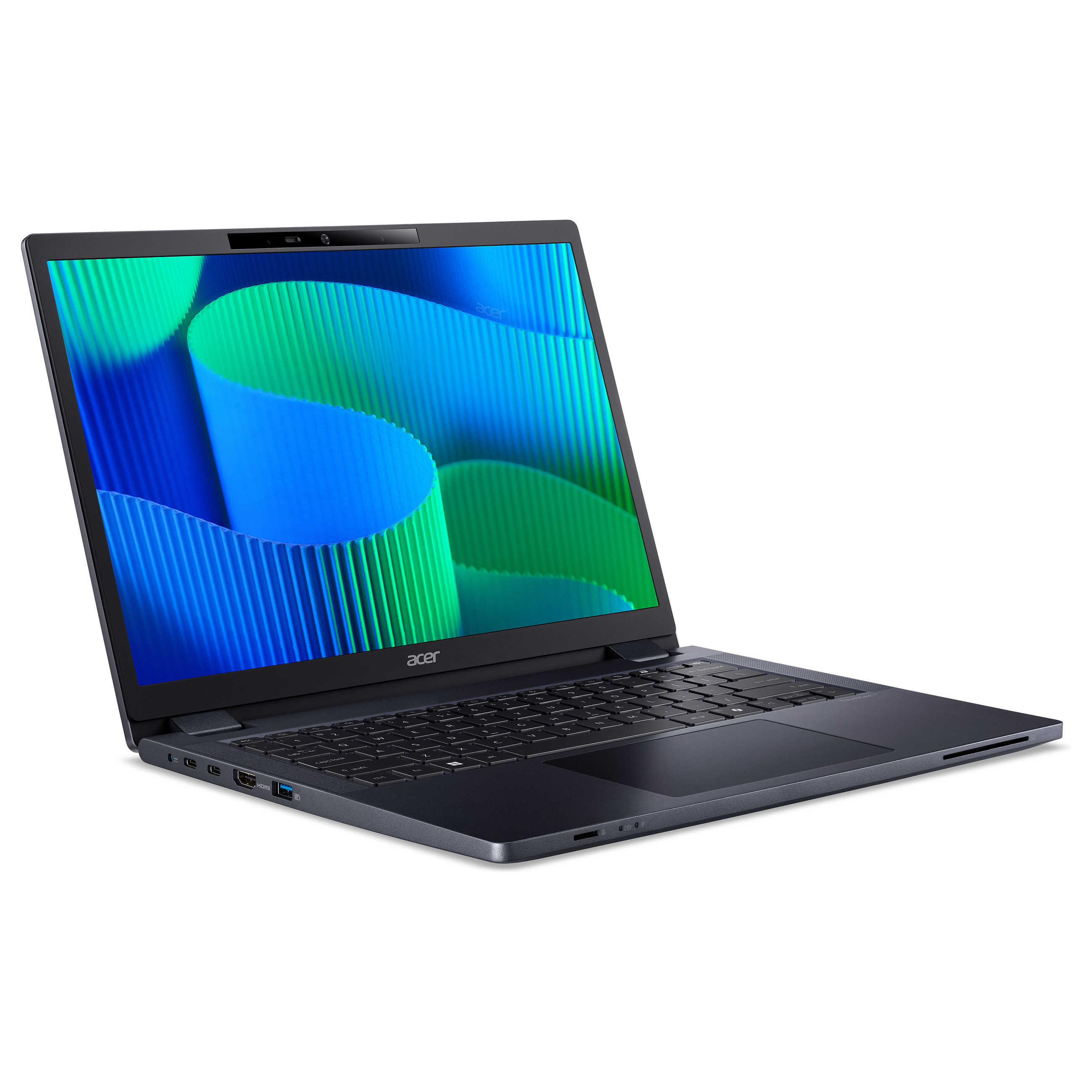 Laptop Acer TravelMate P4 / AMD Ryzen™ 3 / 16GB / 512GB / 14" WUXGA IPS / AMD Radeon 740M / DE  - Blu e mbyllur - 2