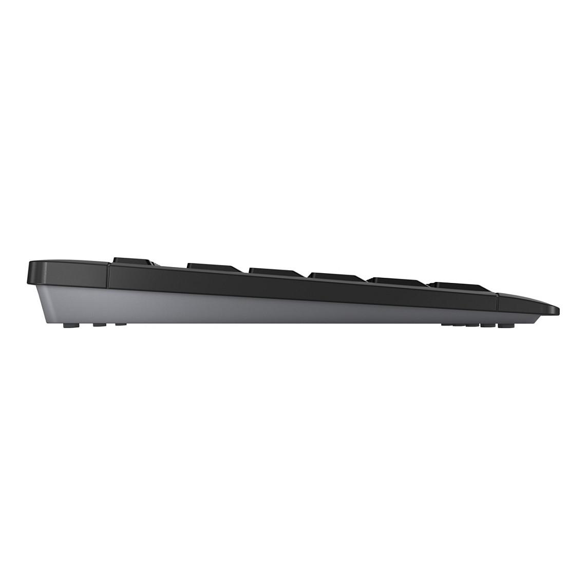 Combo (Tastierë & Maus) CHERRY STREAM DESKTOP COMFORT, Wireless, 2.4 GHz, US Layout , Maus 4000 DPI – Zezë - 2