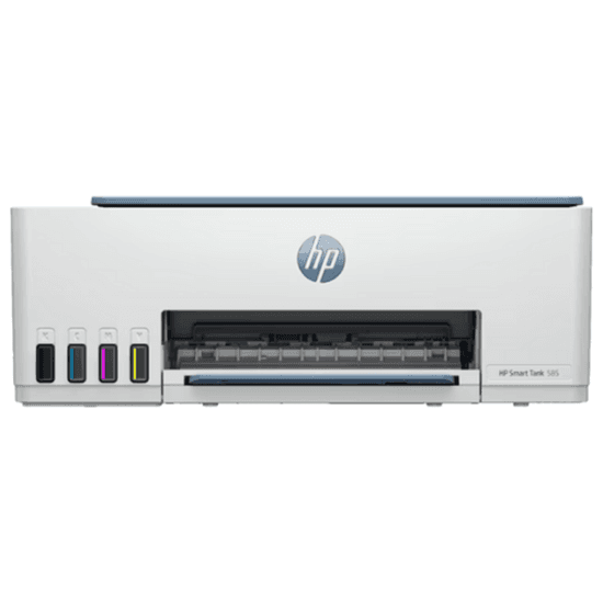 Printer Multifunksional HP Smart Tank 585, Inkjet me Ngjyra, A4, 12 ppm, 3 në 1, Wi-Fi, USB 2.0 - Bardhë