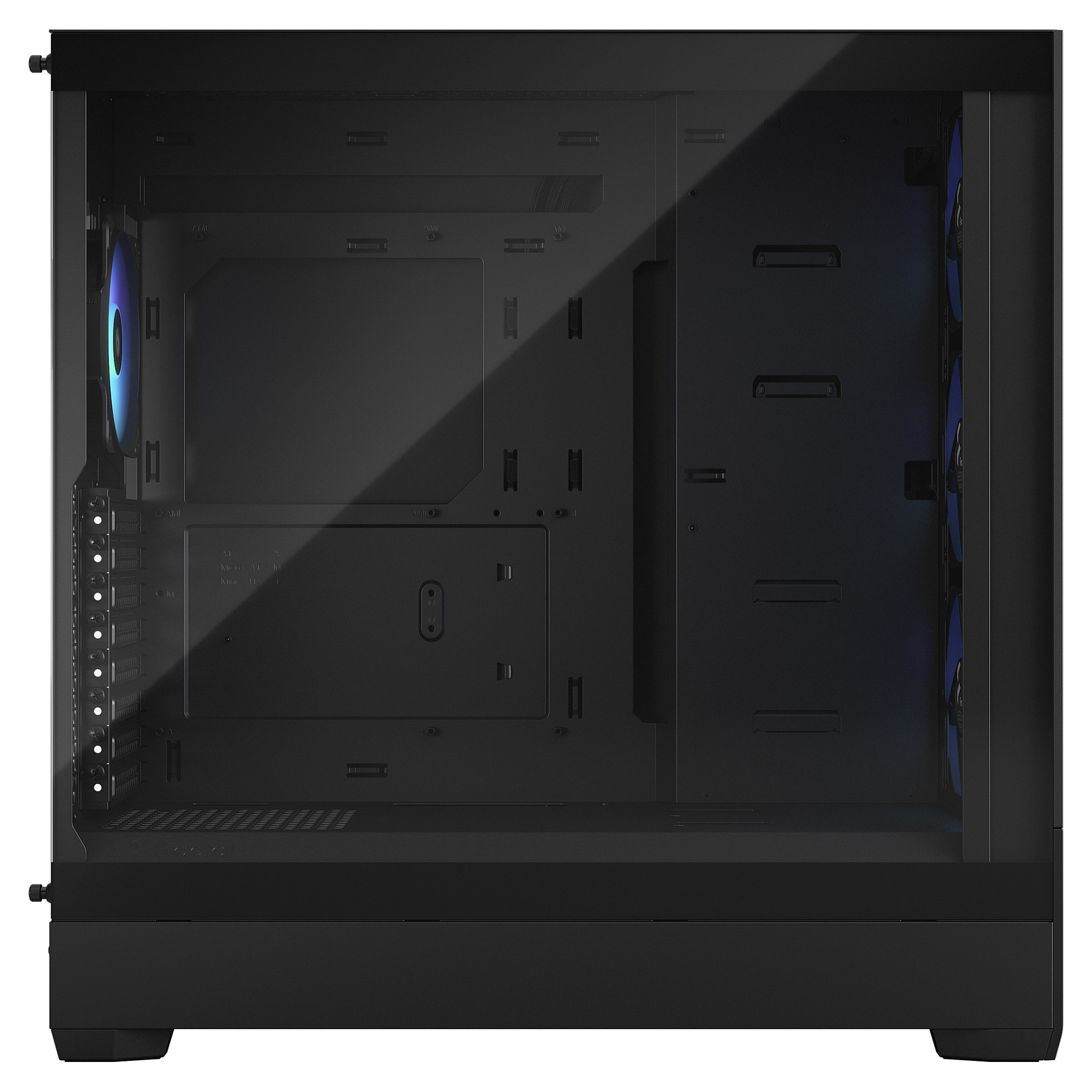 Kasë PC Fractal Design Pop XL Air / Tower / ATX / 4x 120mm Fan - Zezë - 3