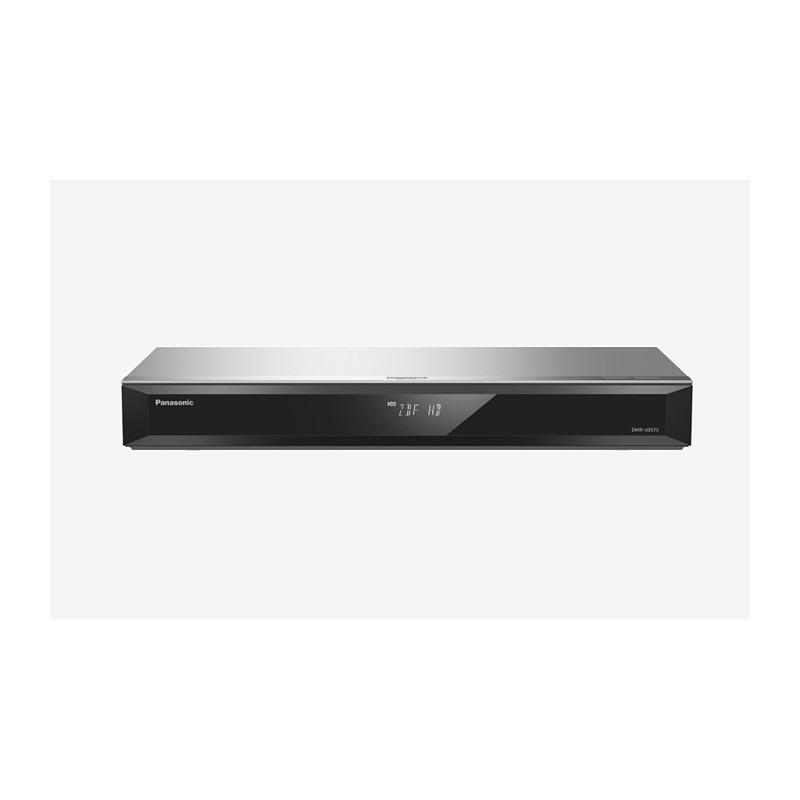 Blu-ray Recorder Panasonic DMR-UBS70EGS, Ultra HD 4K, HDD 500GB, Twin Tuner DVB-S2 HD, Wi-Fi, HDR10+, HDMI - Argjend