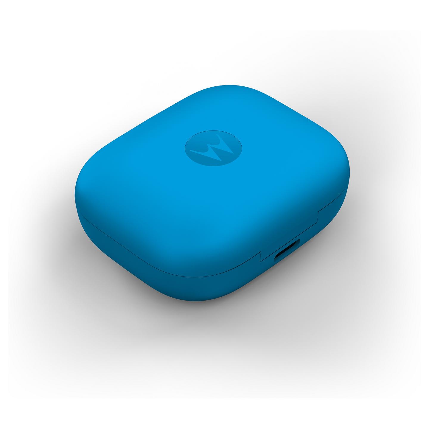 Kufje pa kabllo Motorola moto buds bass / TWS / Bluetooth 5.3 / 12.4mm / Dynamic ANC / Hi-Res Audio / 3 Mikrofona - Blu - 5