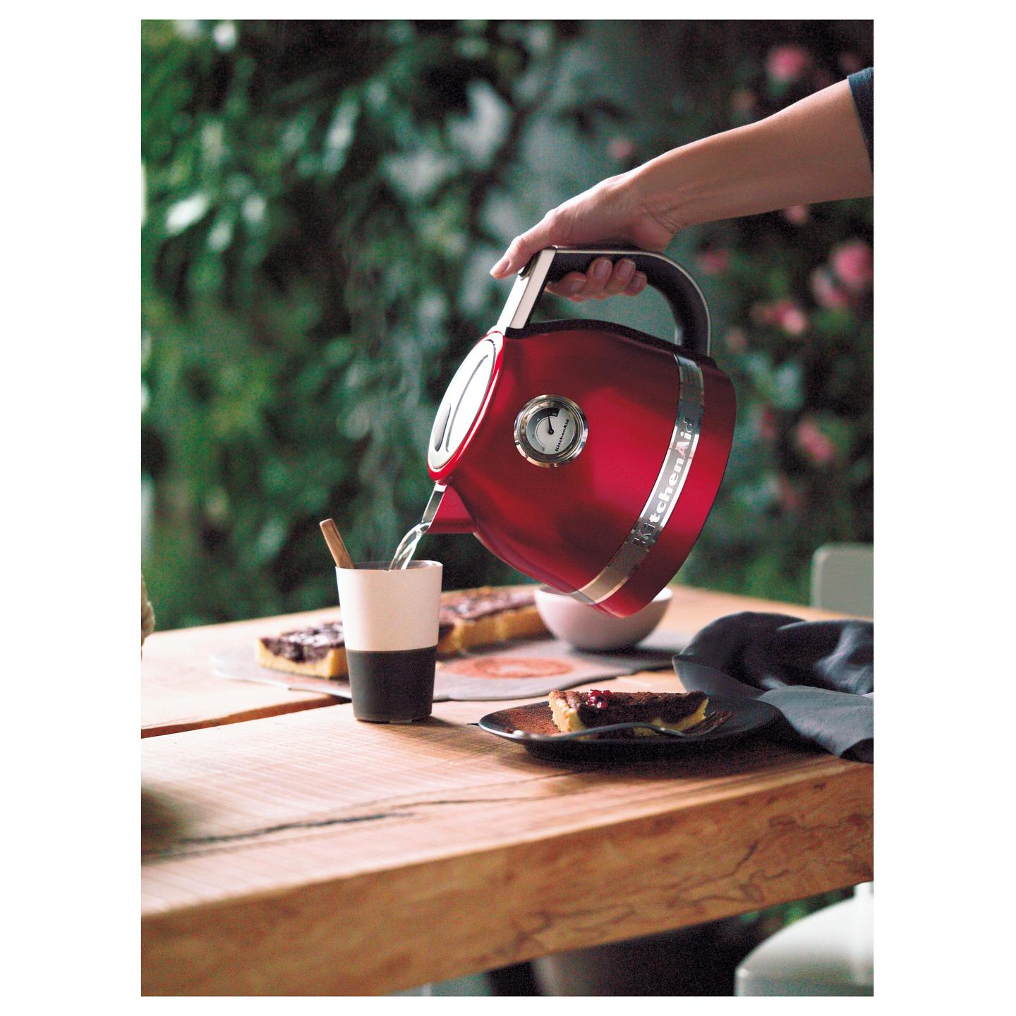 Çajnik Elektrik KitchenAid Artisan 5KEK1522ECA, 1.5L, 2400W, Temperaturë e Rregullueshme, 360° – Kuqe - 6