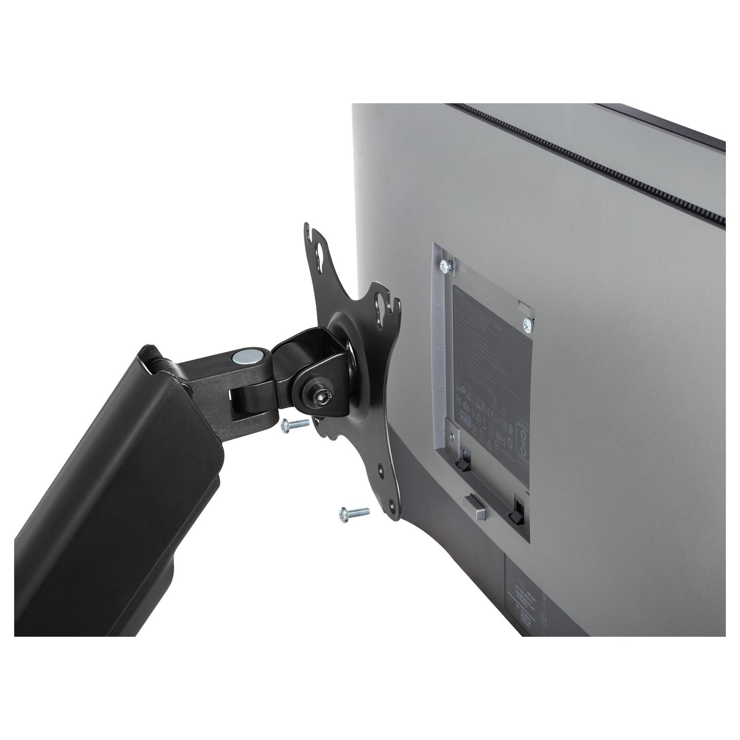 Mbajtëse për Monitor EQUIP 650137, 17"-32", VESA 75 × 75, 100 × 100mm, deri 9kg, montim në mur - Zezë - 6