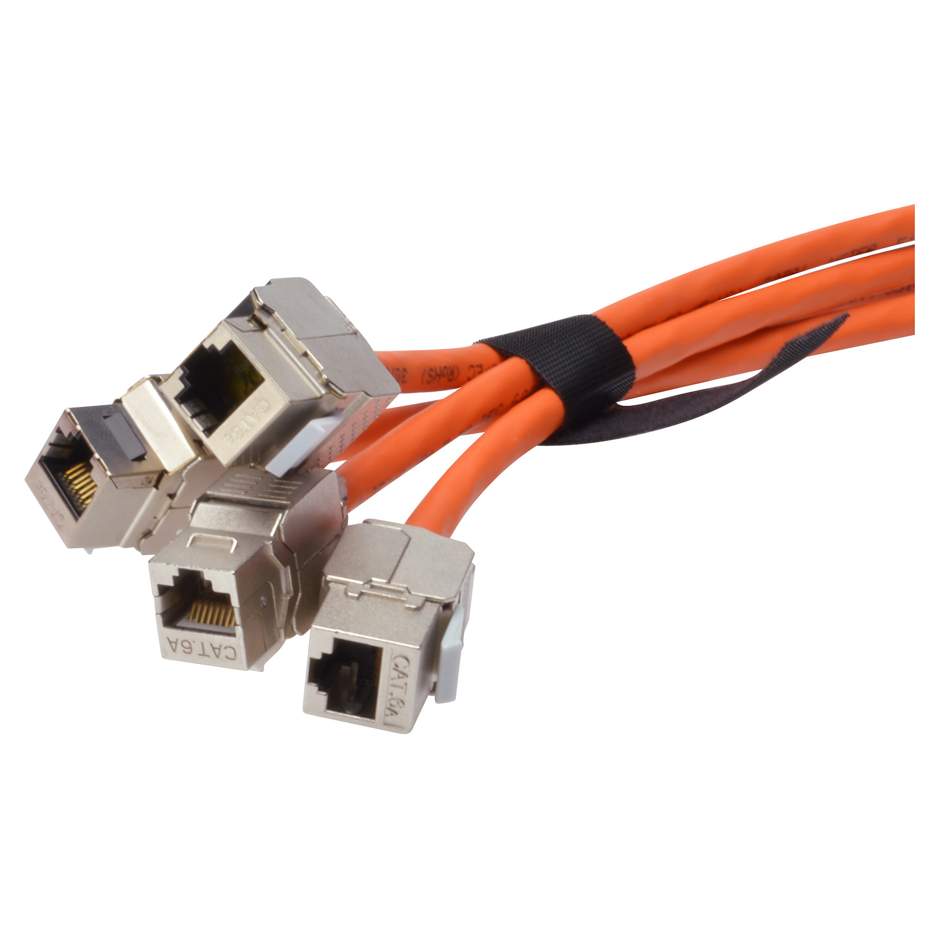 Kabllo për Rrjet Rrip ngjitës (Hook-and-Loop Strap) 20mm / Rrotull 10m – Zezë - 3