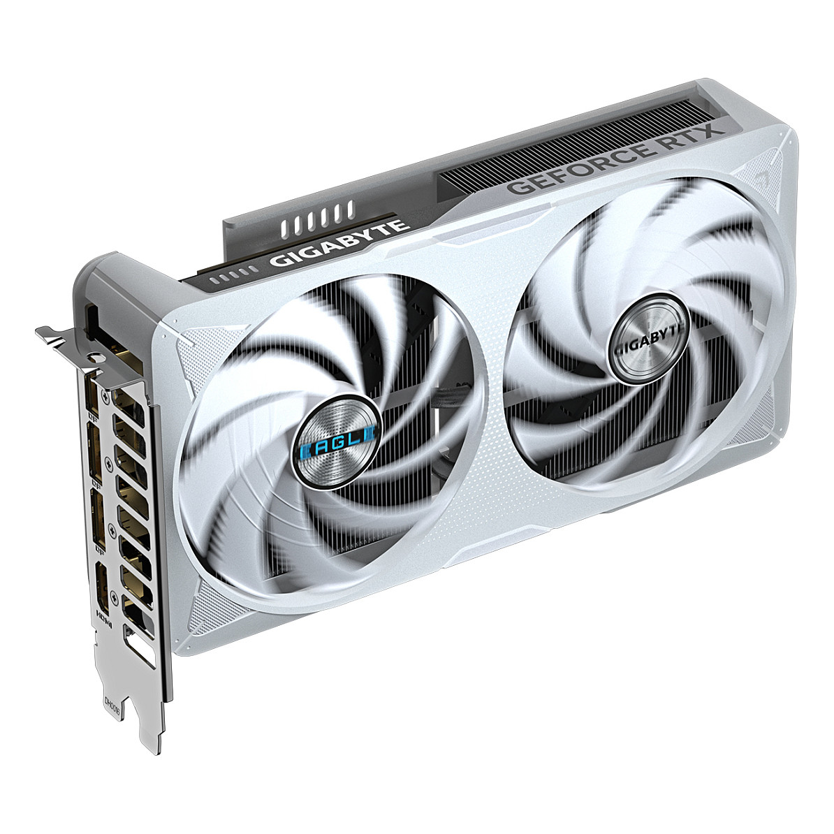 Kartë Grafike NVIDIA Gigabyte GeForce RTX 5060 Ti EAGLE OC ICE / 8GB GDDR7 / PCIe 5.0 / Dual Fan - Bardhë - 5
