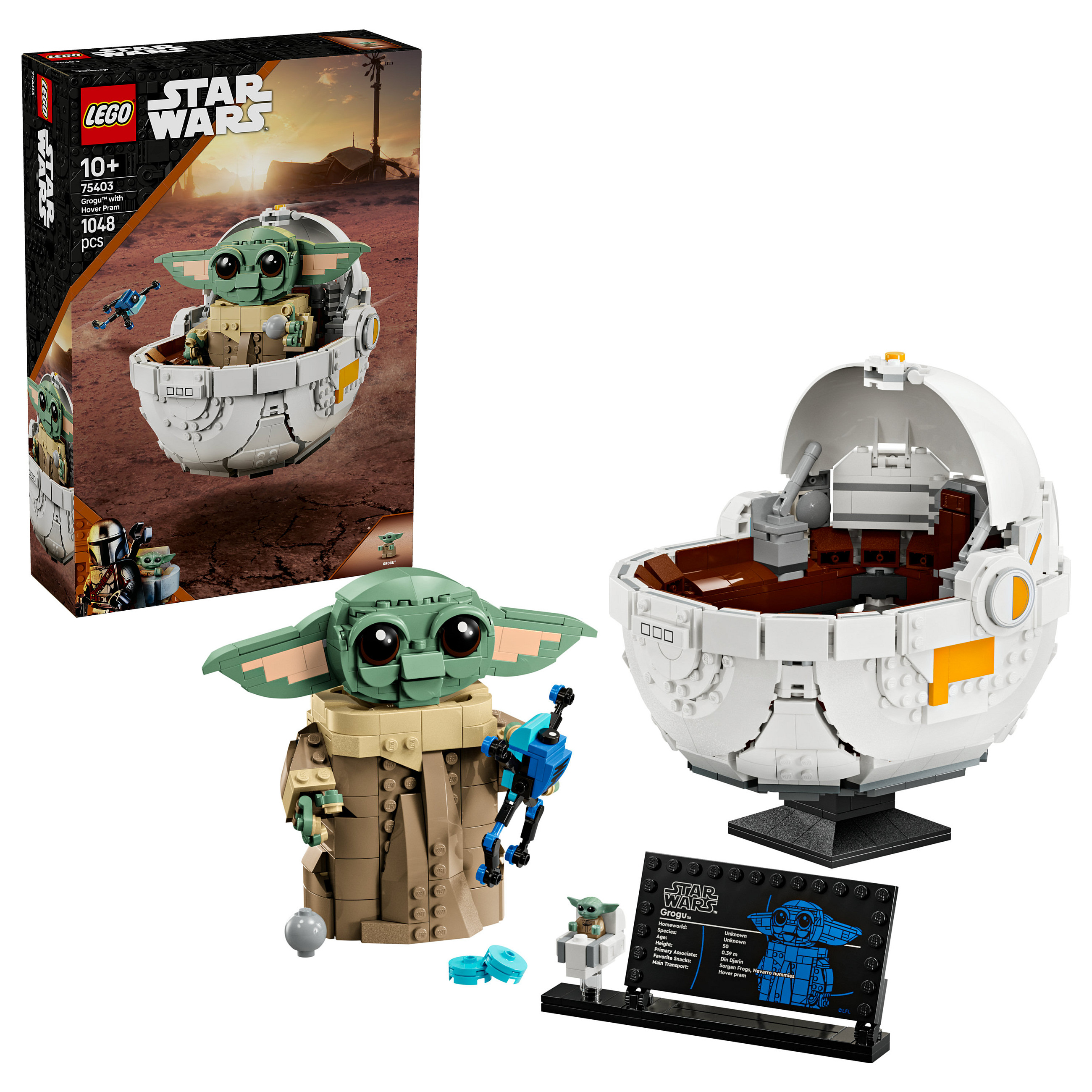LEGO Star Wars Grogu in His Hover Pram 75403 - 2