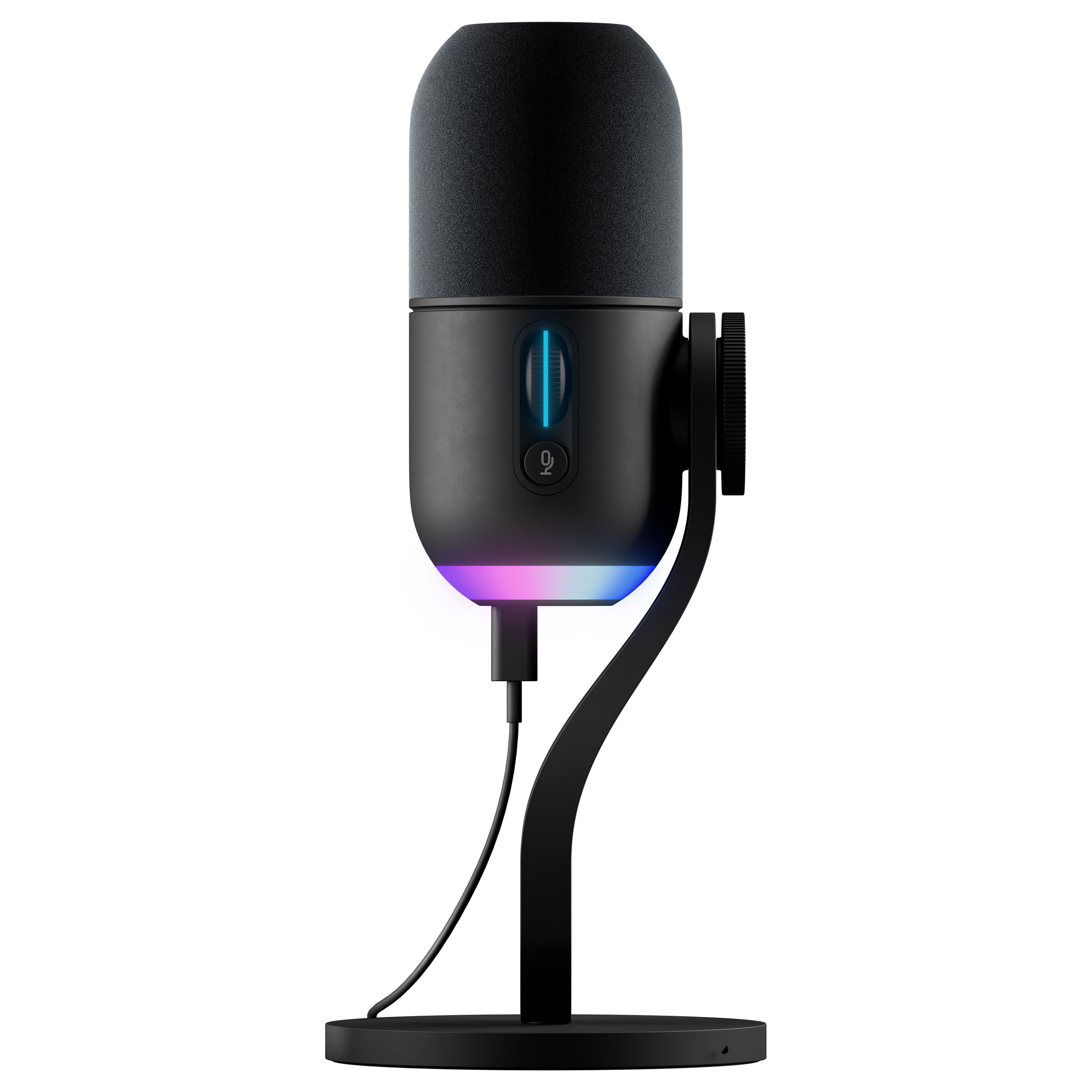 Logitech G Yeti GX Dynamic USB Gaming Microphone, LIGHTSYNC RGB, Supercardioid, 24-bit/96kHz – Black - 2