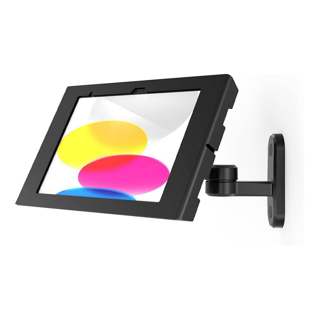 Mbajtës për Tablet Compulocks Apex / iPad 10.9" Gjenerata 10 / iPad 11" A16 / Gehäuse + Krah Rrotullues / i Kyçshëm / Montim në Mur ose Tavolinë / Kornizë Metalike - Zezë