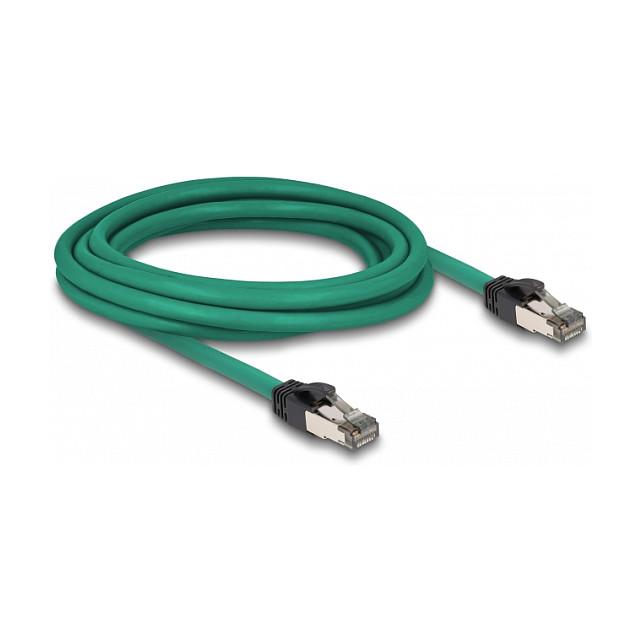 Kabllo për Rrjet DeLOCK 80122 / Cat 5e / SF/UTP / RJ-45 / 1 Gbit/s / 3m - Gjelbër - 1