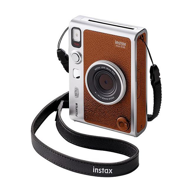 Kamerë Instant Fujifilm instax mini Evo / Hybrid / 28mm F2 / LCD 3" / Bluetooth / 100 Printime - Kafe/Argjend - 8