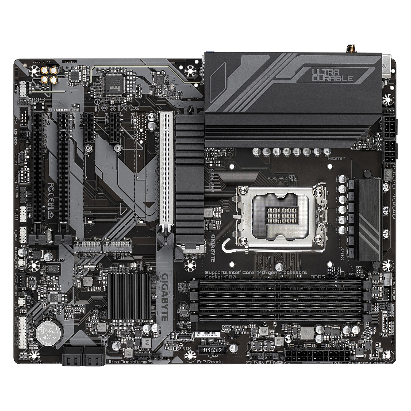 Pllakë Amë MB Intel Gigabyte Z790 D AX / LGA 1700 / DDR5 / HDMI+DP - 4