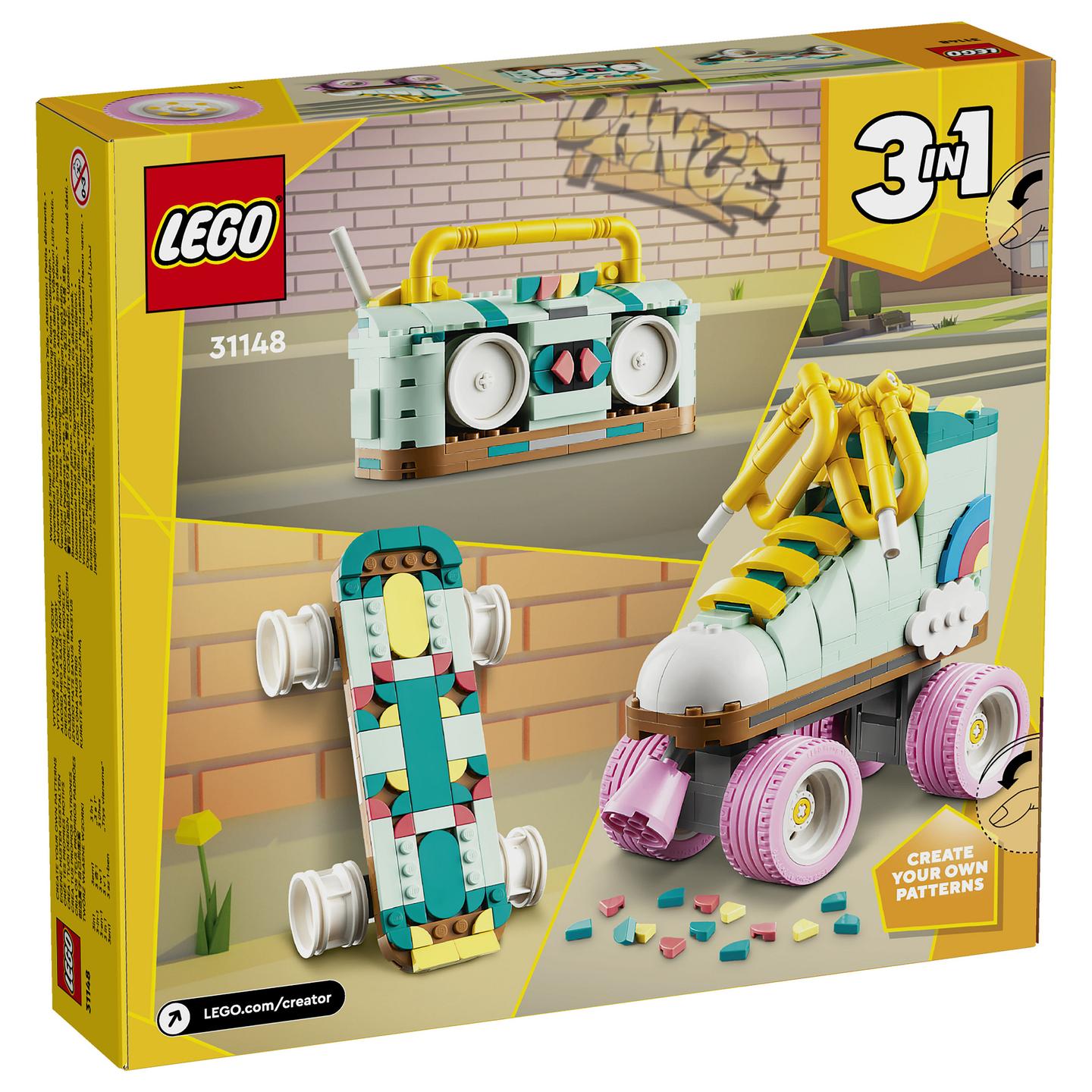 LEGO Creator 3-in-1 Retro Roller Skate 31148 - 10