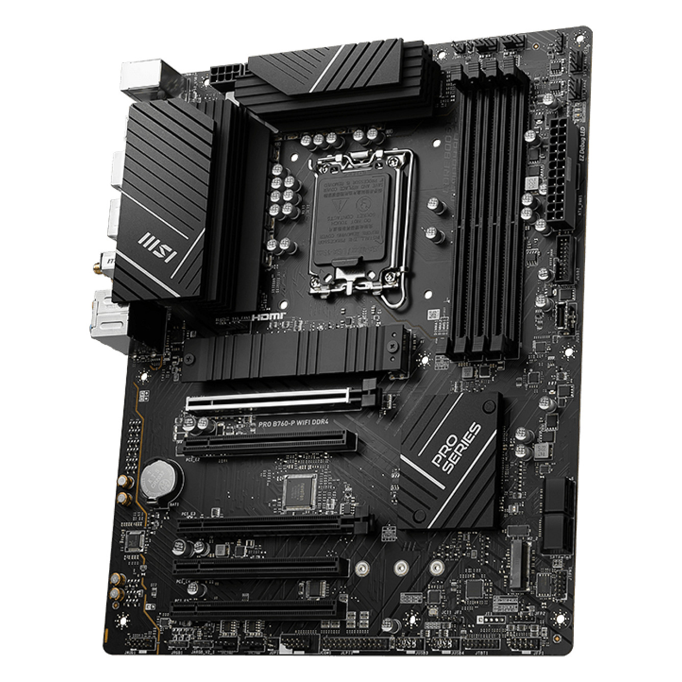 Pllakë amë Intel 1700 MSI PRO B760-P WIFI DDR4 - 3