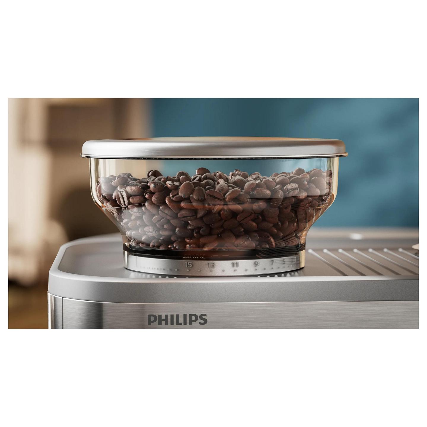 Aparat për Kafe Philips Barista Brew PSA3218/10, 2.3L, 1350W, 15 bar, Mulli i Integruar - Zezë - 4