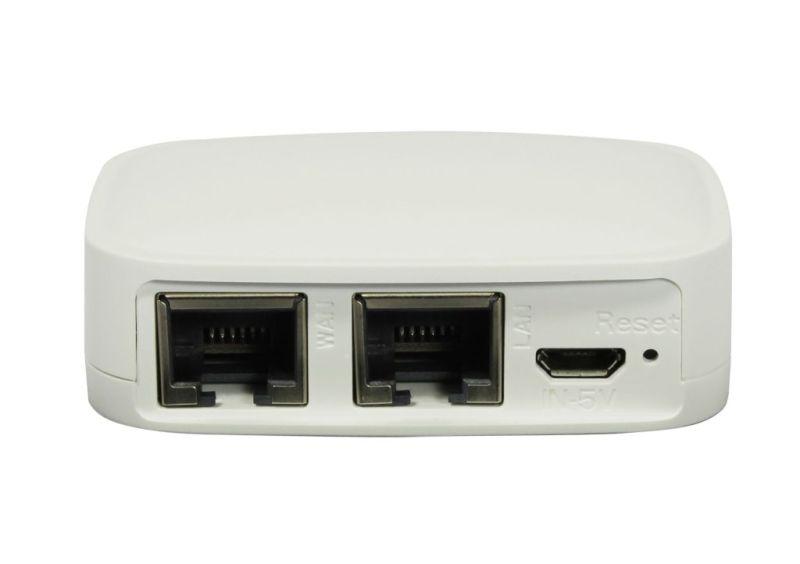 Ruter Portativ ALLNET ALL-WR0235N, Wi-Fi 4 N300, 2.4GHz, 1× WAN + 1× LAN 10/100Mbps, USB 2.0 - Bardhë - 2
